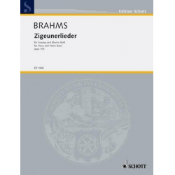 8 Zigeunerlieder op.103 : für -Johannes Brahms