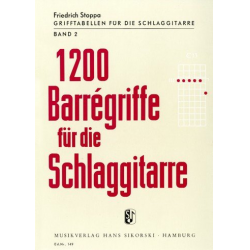 1200 Barré-Griffe für die Schlaggitarre -Friedrich Stoppa