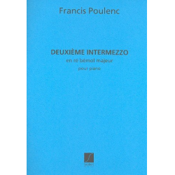 Intermezzo ré bemol majeur no.2 : -Francis Poulenc