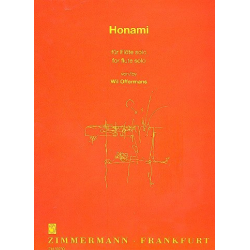 Honami : für Flöte solo -Wil Offermans
