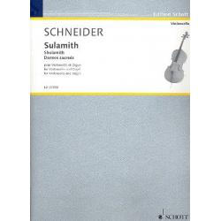 Shulamith - Danses sacrées : für Violoncello -Enjott (Norbert Jürgen) Schneider