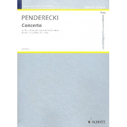 Concerto : per flauto ed orchestra da - Krzysztof Penderecki