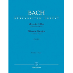 Missa G-Dur BWV236 : für Soli (SATB), -Johann Sebastian Bach