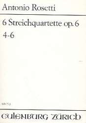 6 Streichquartette op.6 (Nr.4-6) -Francesco Antonio Rosetti (Rößler)