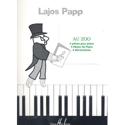 Au Zoo : 4 pièces pour piano -Lajos Papp