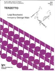 Terzetto für Flöte, Oboe und Klarinette -Luigi Boccherini / Arr.George Waln