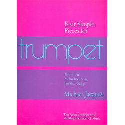 Four Simple Pieces for Trumpet -Michael Jacques