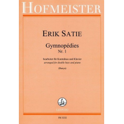 Gymnopedies Nr.1 : für Kontrabass -Erik Satie