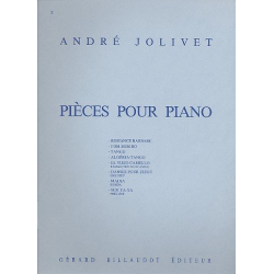 Pièces pour piano - André Jolivet