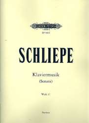 Klaviermusik op.37 : Klaviermusik -Schliepe Ernst