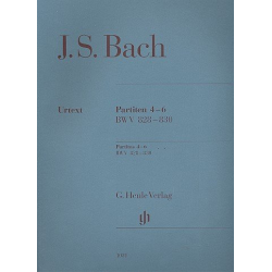 Partiten Nr.4-6 BWV828-830 : - Johann Sebastian Bach