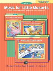Little Mozarts Teachers Books 1 and 2