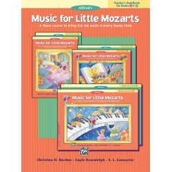 Little Mozarts Teachers Books 1 and 2