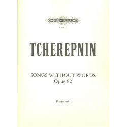 Songs without Words : for piano -Alexander Tcherepnin / Tscherepnin