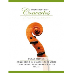 Concertino in ungarischer Weise op.21 : -Oskar Rieding