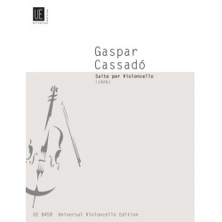 Suite : für Violoncello solo -Gaspar Cassado