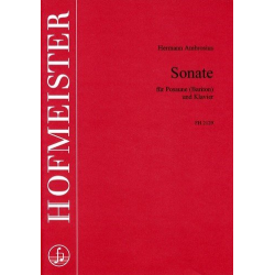 Sonate : für Posaune (Bariton) -Hermann Ambrosius