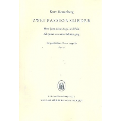 2 Passionslieder op.42 : -Kurt Hessenberg