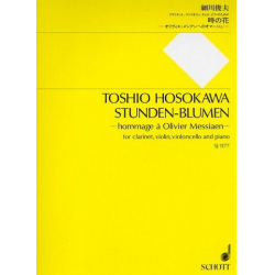 Stunden-Blumen : -Toshio Hosokawa