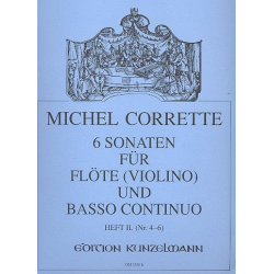 6 Sonaten op.13 Band 2 (Nr.4-6) : -Michel Corrette