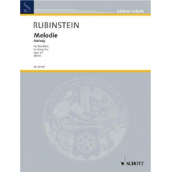 Melodie in F op.3,1 : für Violine, -Anton Rubinstein / Arr.Wolfgang Birtel