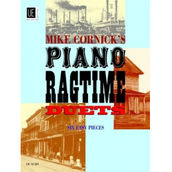 Piano Ragtime Duets : 8 easy pieces -Mike Cornick