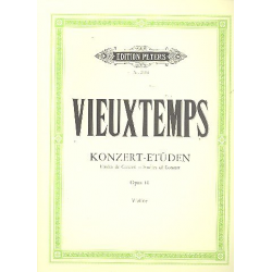 Konzert-Etüden op.16 : für Violine -Henri Vieuxtemps