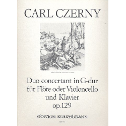 Duo concertant op.129 : für Flöte -Carl Czerny