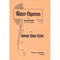 Walzer-Capricen op.16 : für -Sigfrid Karg-Elert