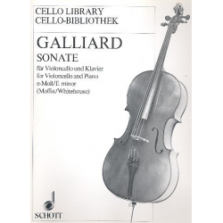 Sonate e-Moll : für Violoncello -Johann Ernst Galliard / Arr.Alfred Moffat