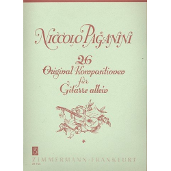 26 Originalkompositionen : -Niccolo Paganini / Arr.Erwin Schwarz-Reiflingen