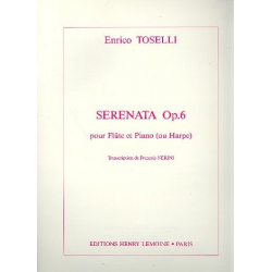 Serenata op.6 : pour flute et piano -Enrico Toselli