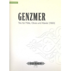 Trio : für Flöte, Oboe und Klavier -Harald Genzmer