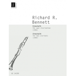 Crosstalk for 2 clarinets -Richard Rodney Bennett