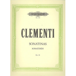 Sonatinen op.36 für Klavier -Muzio Clementi / Arr.Adolf Ruthardt