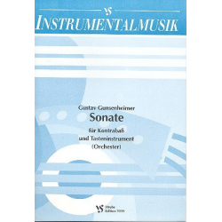 Sonate C-Dur : für Kontrabaß -Gustav Gunsenheimer