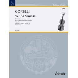 12 Triosonaten op.3 Band 2 : -Arcangelo Corelli