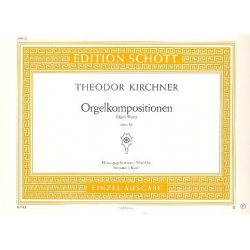 Orgelkompositionen op.89 -Theodor Kirchner / Arr.Hermann J. Busch