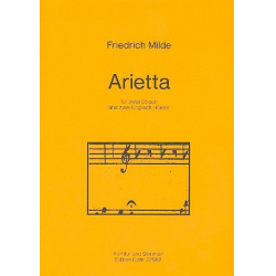 Arietta : für 2 Oboen und 2 Englischhörner -Friedrich Milde