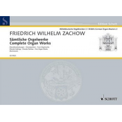 Sämtliche Orgelwerke -Friedrich Wilhelm Zachow