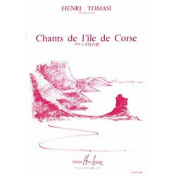 Chants de l'isle de Corse : pour - Henri Tomasi