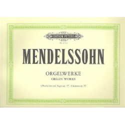 Sämtliche Orgelwerke -Felix Mendelssohn-Bartholdy