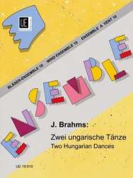 2 ungarische Tänze (Nr.5 und Nr.6) für Holzbläserensemble -Johannes Brahms / Arr.Terry Kenny