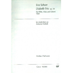 Diabelli-Trio op.39 : für Flöte, Viola -Eva Schorr