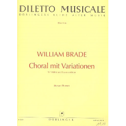 Choral mit Variationen - William Brade