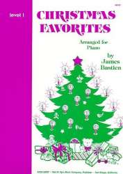 Christmas Favorites (Level 1) for Piano -James Bastien