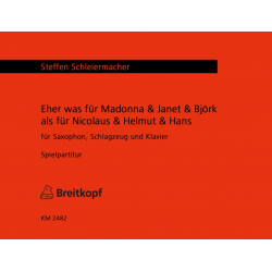 Eher was für Madonna, Janet und Björk als -Steffen Schleiermacher