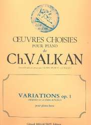 Variations op.1 sur un thème de Steibelt : -Charles Henri Valentin Alkan