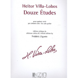 12 Études : pour guitare -Heitor Villa-Lobos