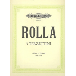 3 Terzettini : -Alessandro Rolla